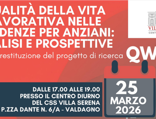 QUALITA’ DELLA VITA LAVORATIVA NELLE RESIDENZE PER ANZIANI: ANALISI E PROSPETTIVE